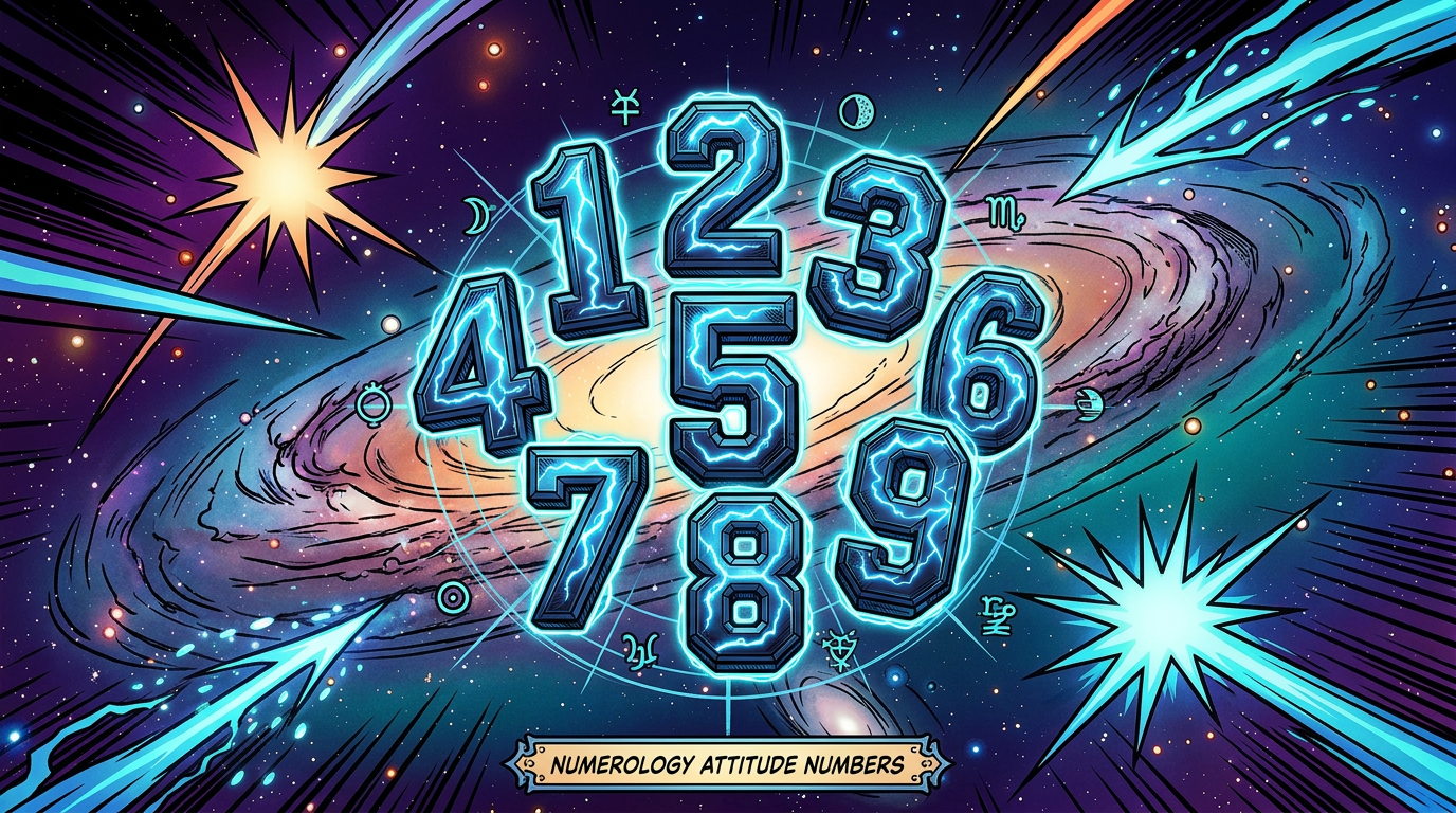 Understanding Your Attitude Number in Numerology: The Energy You First Give the World